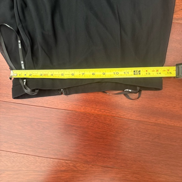 Tadashi Shoji Black A-Line Skirt Size 8 - Picture 6 of 7